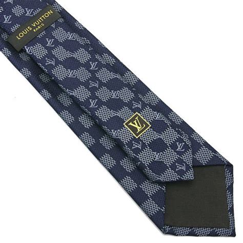 louis vuitton navy tie|louis vuitton ties for sale.